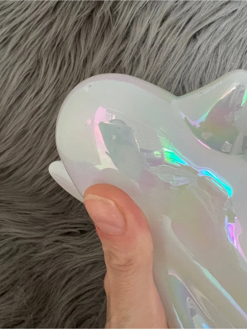 Target glossy iridescent
